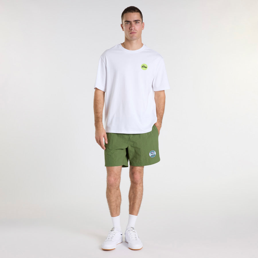 Reebok Classic Pump T-Shirt for Men & Women - White Cotton Crewneck Tee - Casual Wear, Gym, Street Style