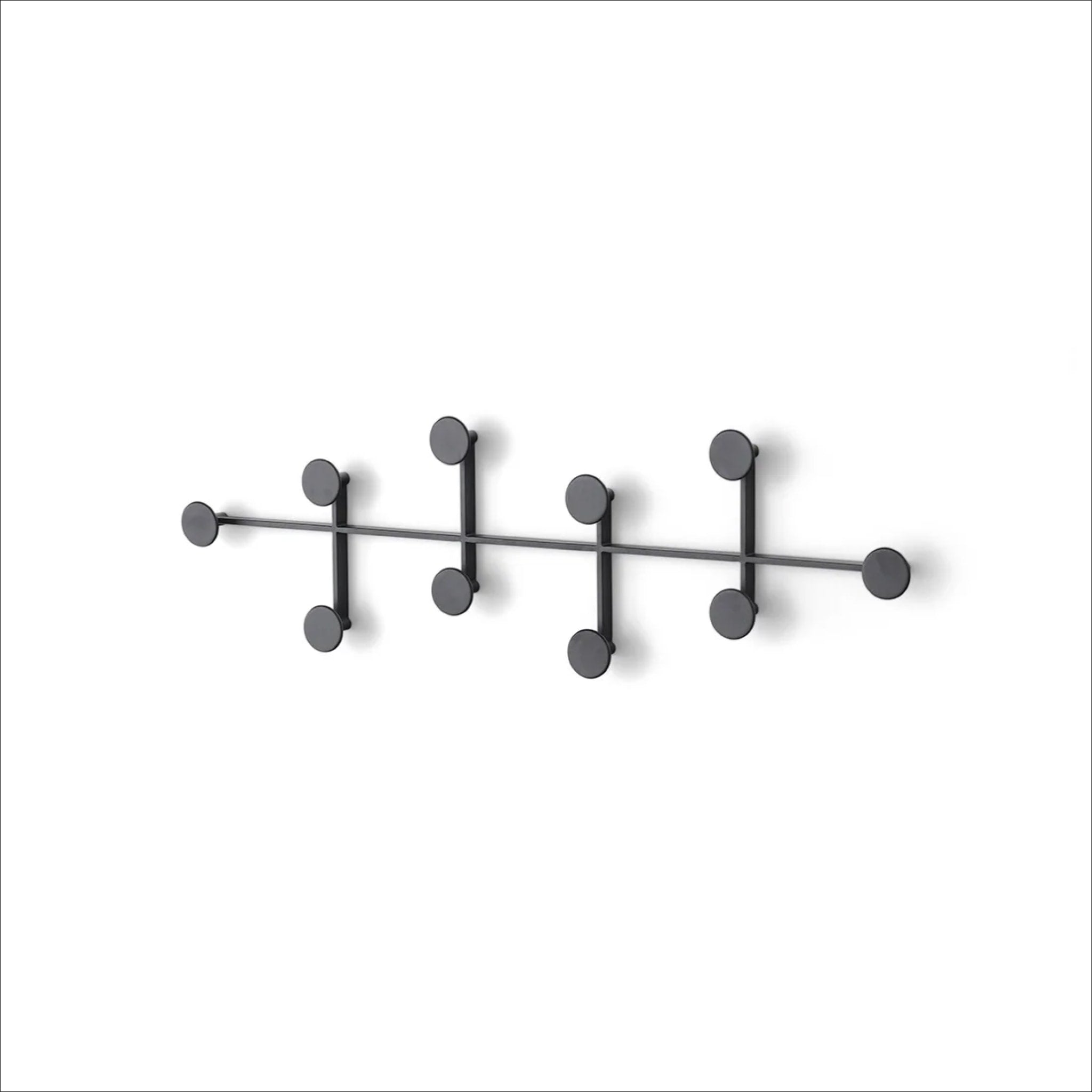 Premium AUDO CPH Afteroom Coat Hanger - Large Black Wooden Hangers for Jackets, Coats & Clothes - Perfect for Closet Organization & Luxury Wardrobe Display