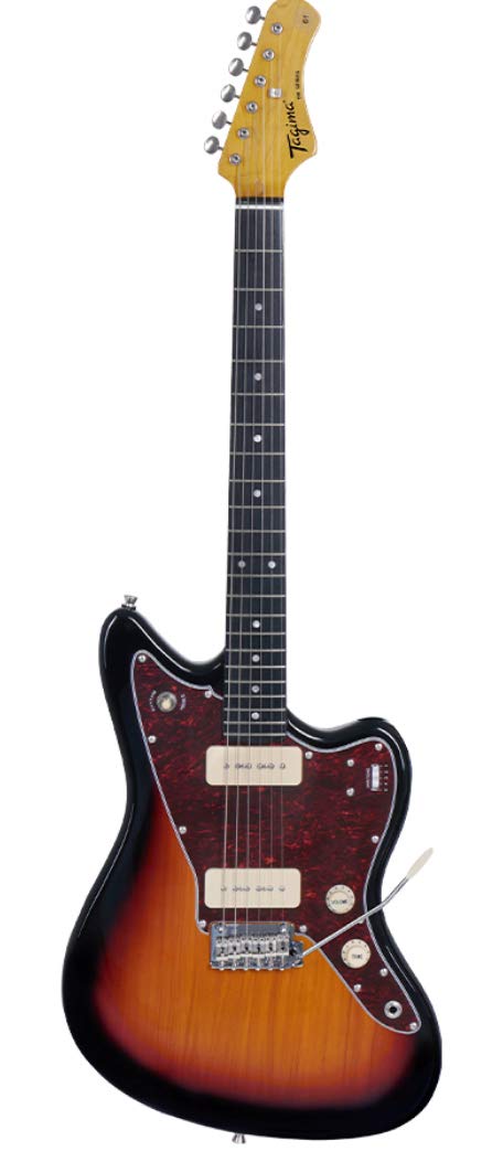 TW-61SB JM Style Electric Guitar with Sunburst Finish - Perfect for Rock, Blues & Jazz Performances