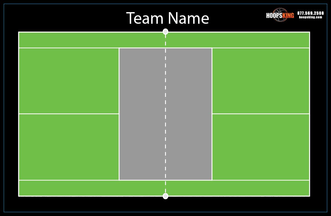 Custom Pickleball Locker Room Whiteboard - 24