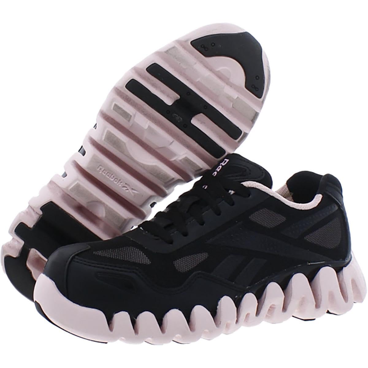 Reebok Women's RB321 Zig Pulse Work Construction Shoes - Pink Safety Toe for Comfort & Support | Ideal for Construction, Warehouse & Industrial Work