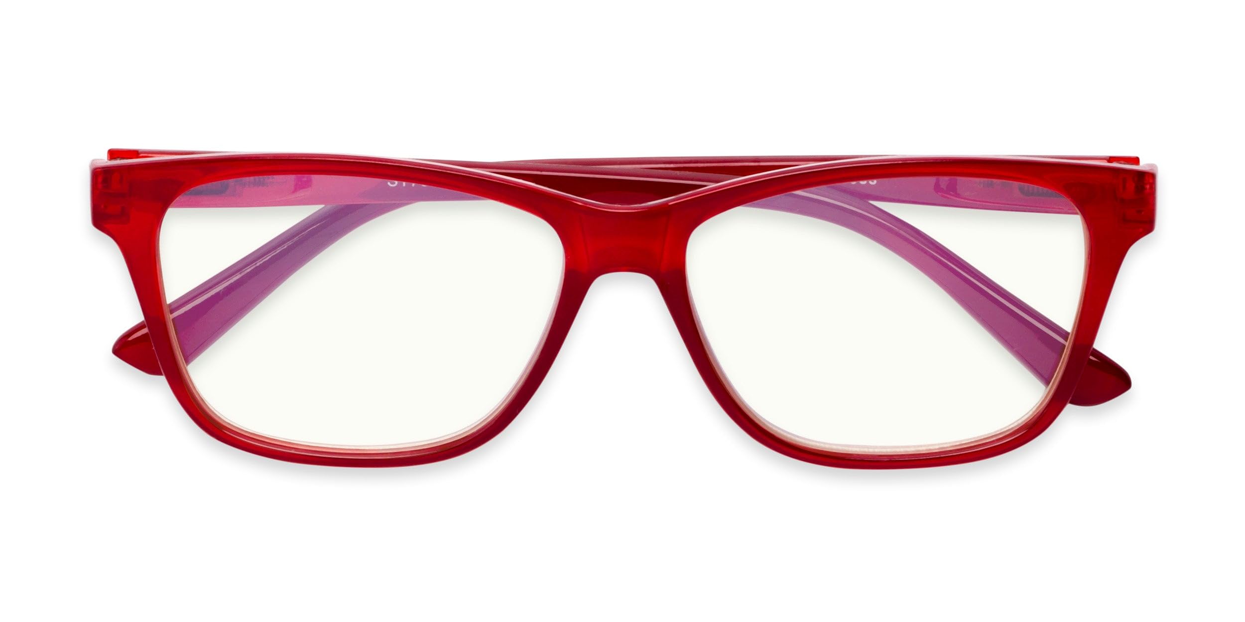 Blue Light Blocking Reading Glasses for Men & Women - Francis Square Frame Style | Computer Glasses for Office Work, Screen Time & Digital Eye Strain Relief