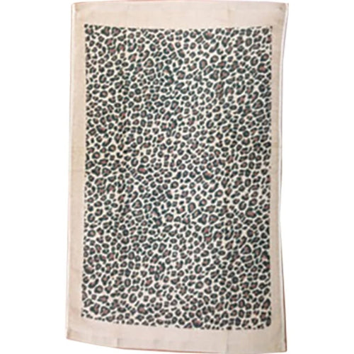 Brunswick Image Leopard Bowling Towel - Premium Microfiber for Bowling Balls & Shoes - Perfect for League Play & Practice Sessions