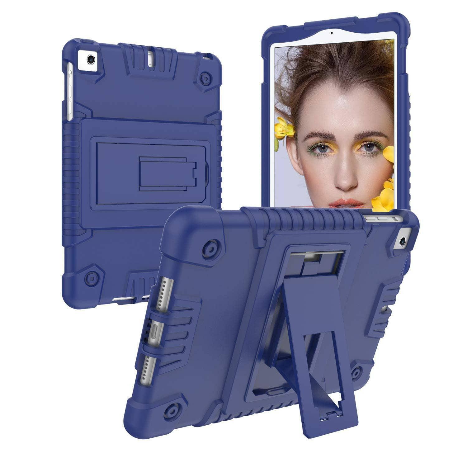 Shockproof iPad Mini 5 Case with Kickstand - Rugged Protective Cover for iPad Mini 5th Generation - Perfect for Outdoor Adventures, Travel & Daily Use