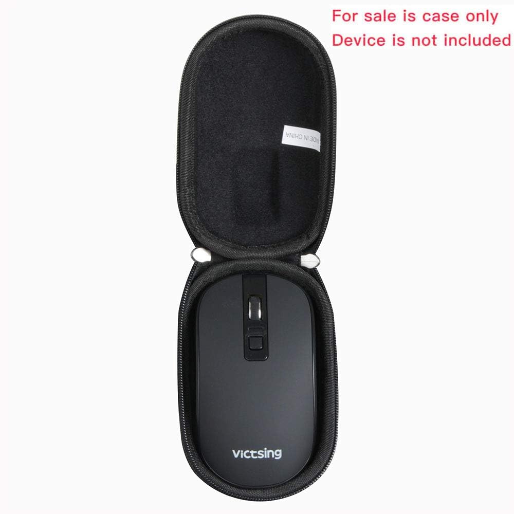Hermitshell Hard Travel Case for VicTsing Rechargeable Wireless Mouse - Protective Storage for 2.4G Silent Optical Computer Mouse - Perfect for Office, Travel, and Business Trips