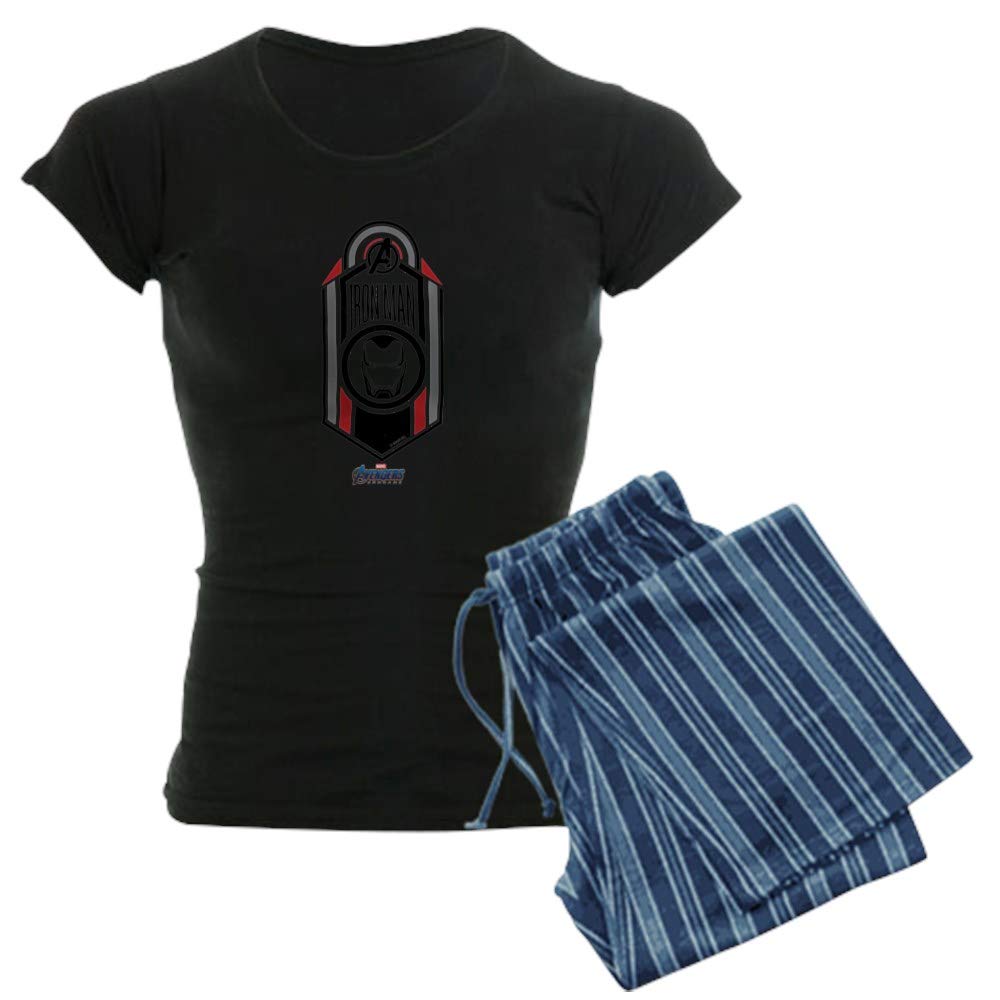 Iron Man Logo Women's Pajamas Set - Marvel Superhero Sleepwear for Fans - Comfortable & Soft Lounge Pajamas for Women - Perfect for Movie Nights, Cosplay & Gift Giving