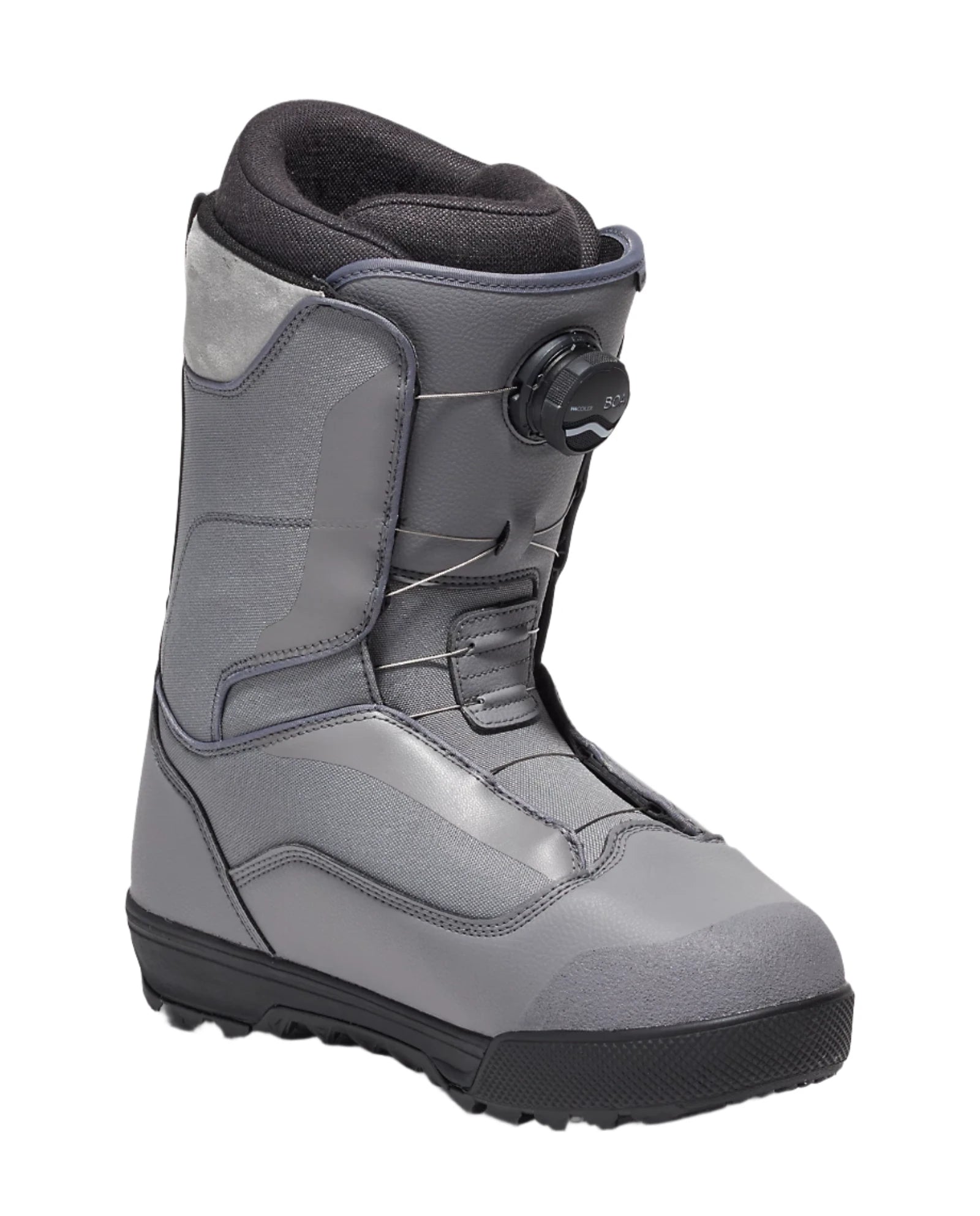 VANS Aura Pro Snowboard Boots - Black/Pewter (2025) | Men's & Women's Snowboarding Shoes for Comfort & Performance | Perfect for Freestyle & All-Mountain Riding