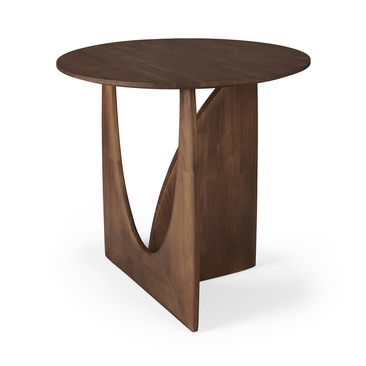 Modern Geometric Side Table - Minimalist Accent Table for Living Room, Bedroom & Office - Stylish End Table with Unique Design for Home Decor