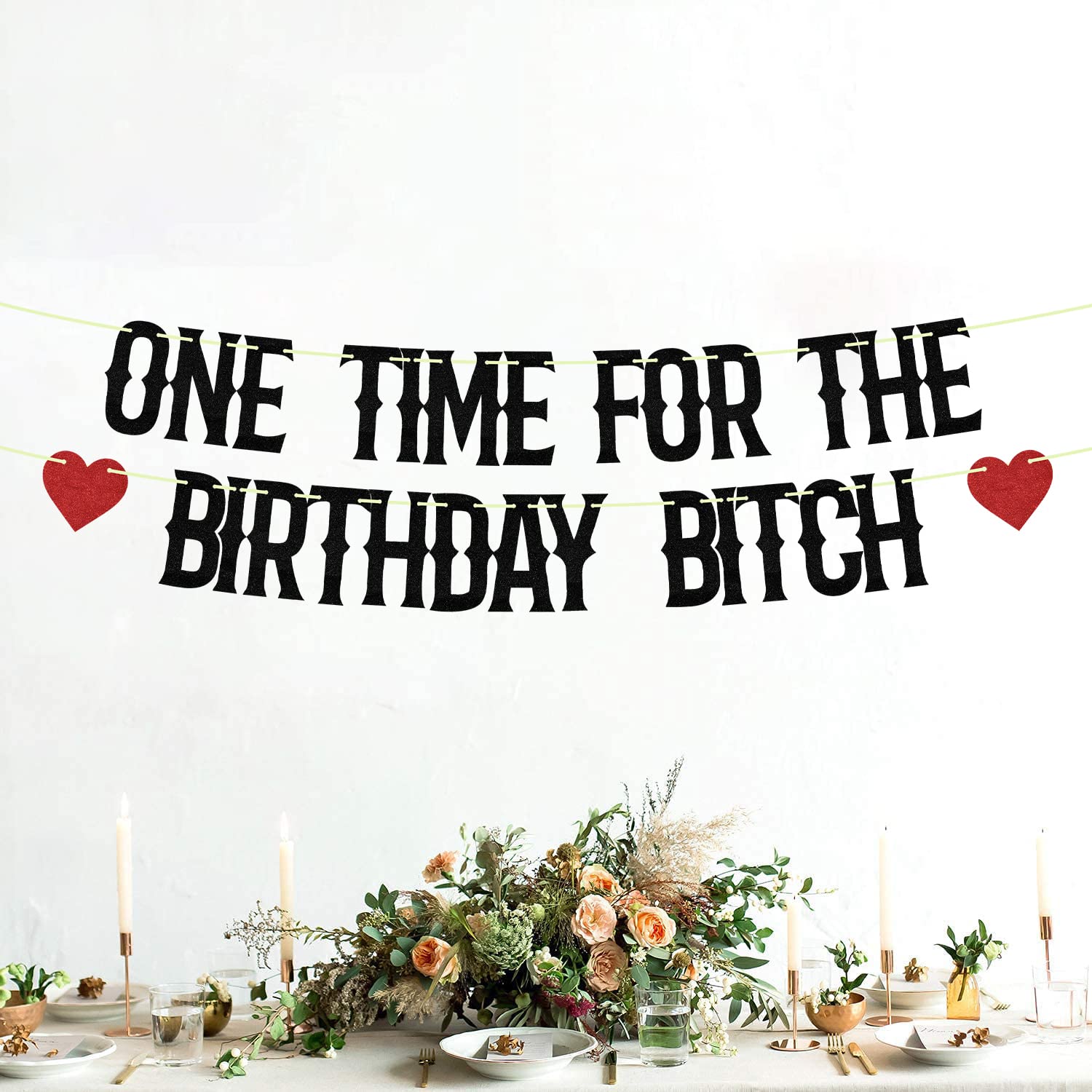 Funny Birthday Banner for Adults - 'It's My F*cking Birthday' Bunting Backdrop Sign - Perfect for Adult Birthday Party Decorations & Hilarious Celebration Photos