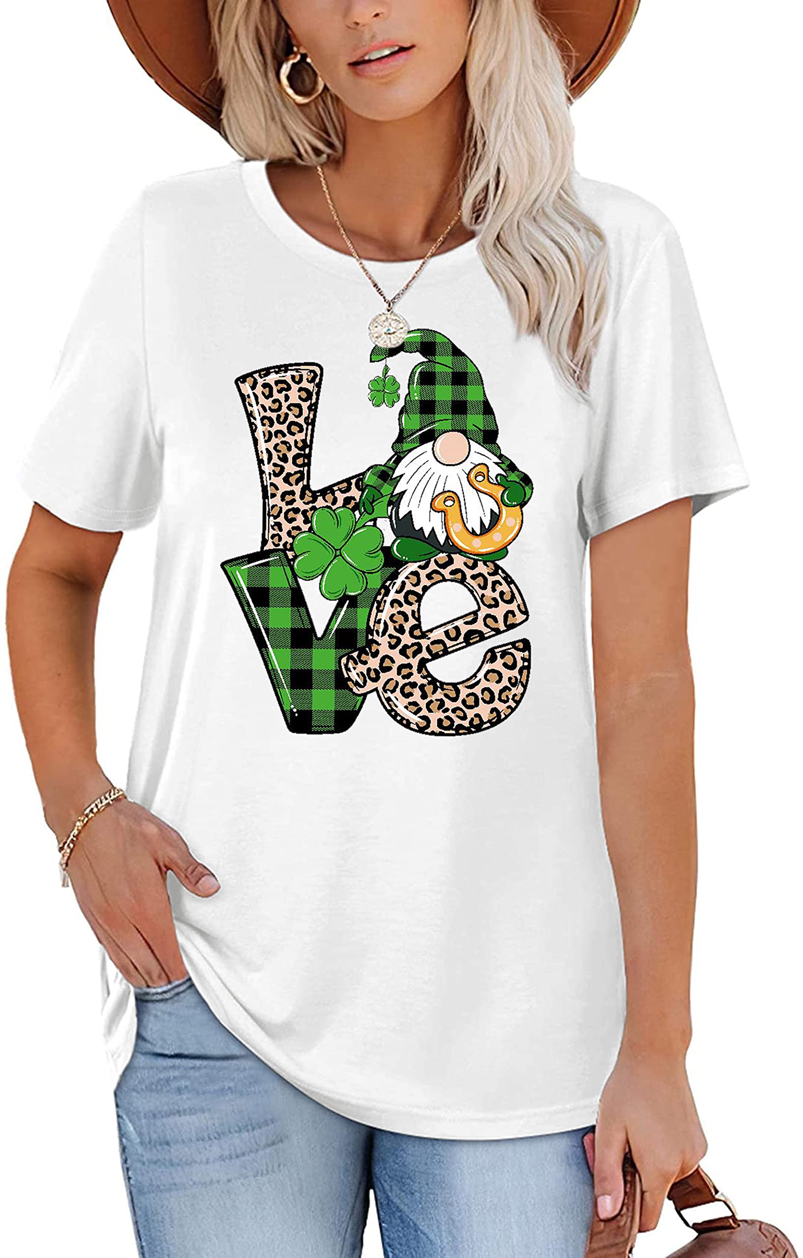 St. Patrick's Day Gnome T-Shirt - Lucky Shamrock & Clover Graphic Tee for Men & Women | Perfect for Irish Pub Crawls, Parades & Festive Celebrations