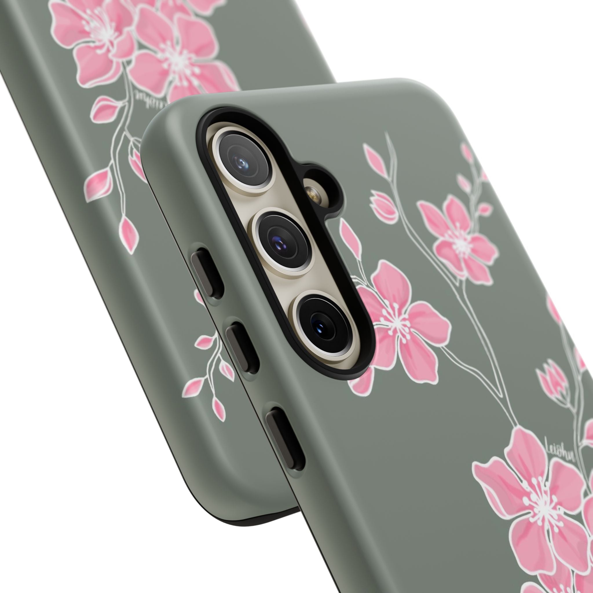 Samsung Galaxy Phone Case with Cherry Blossom Design - Stylish Protective Cover for Everyday Use, Travel & Work