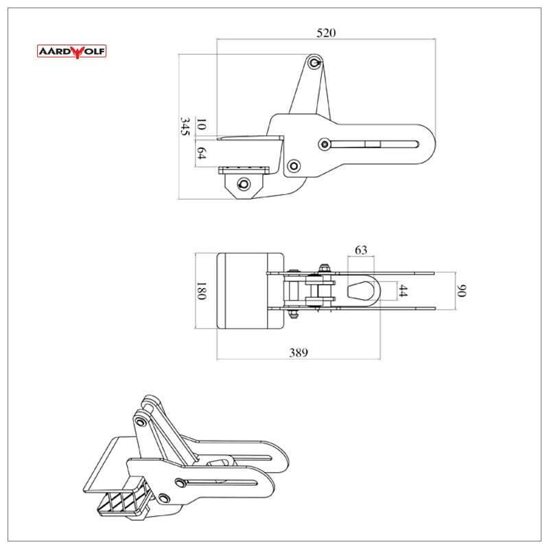 Aardwolf Billet Lifter - High Performance Engine Lift Tool for Automotive Repair & Racing - Perfect for Mechanics, DIY Enthusiasts & Car Restoration Projects