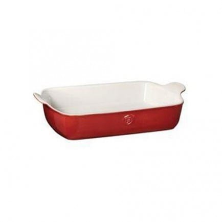 Emile Henry 13 x 9 Inch Large Rectangular Ceramic Baking Dish - Perfect for Casseroles, Lasagna & Sheet Cakes | Oven & Microwave Safe