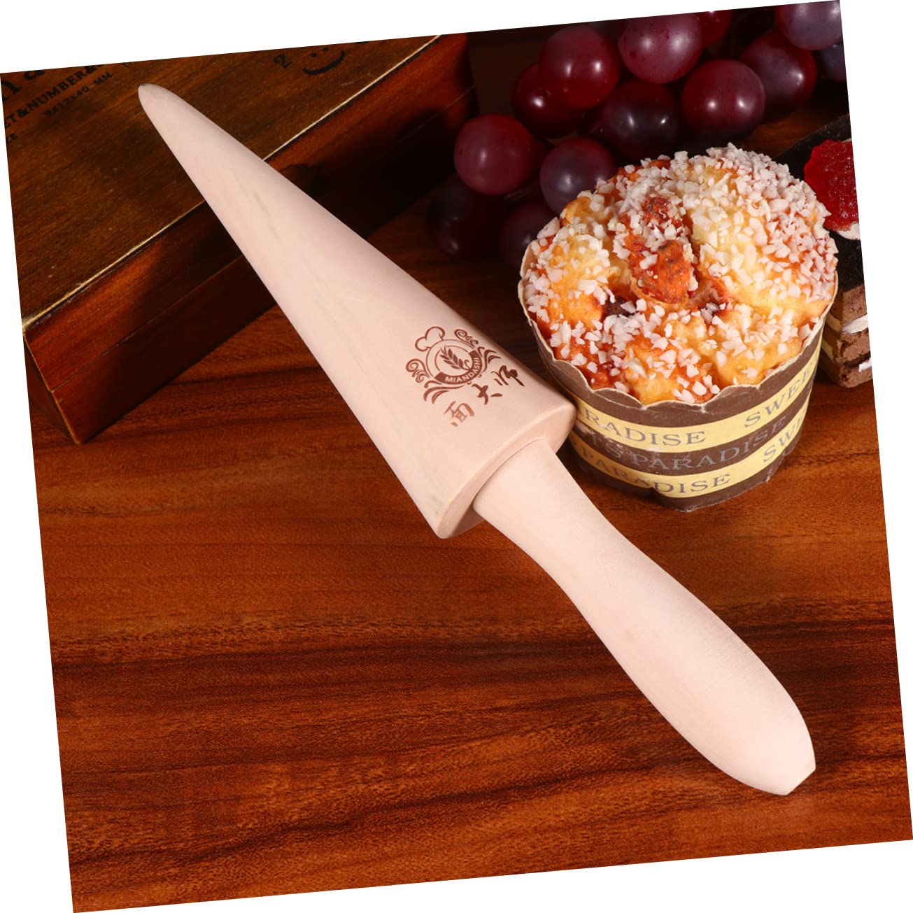 Zerodeko Large Egg Cone Roller Waffle Cone Maker - Washable Stainless Steel Ice Cream Cone Mold for Homemade Desserts - Perfect for Parties, Ice Cream Shops & Family Treats