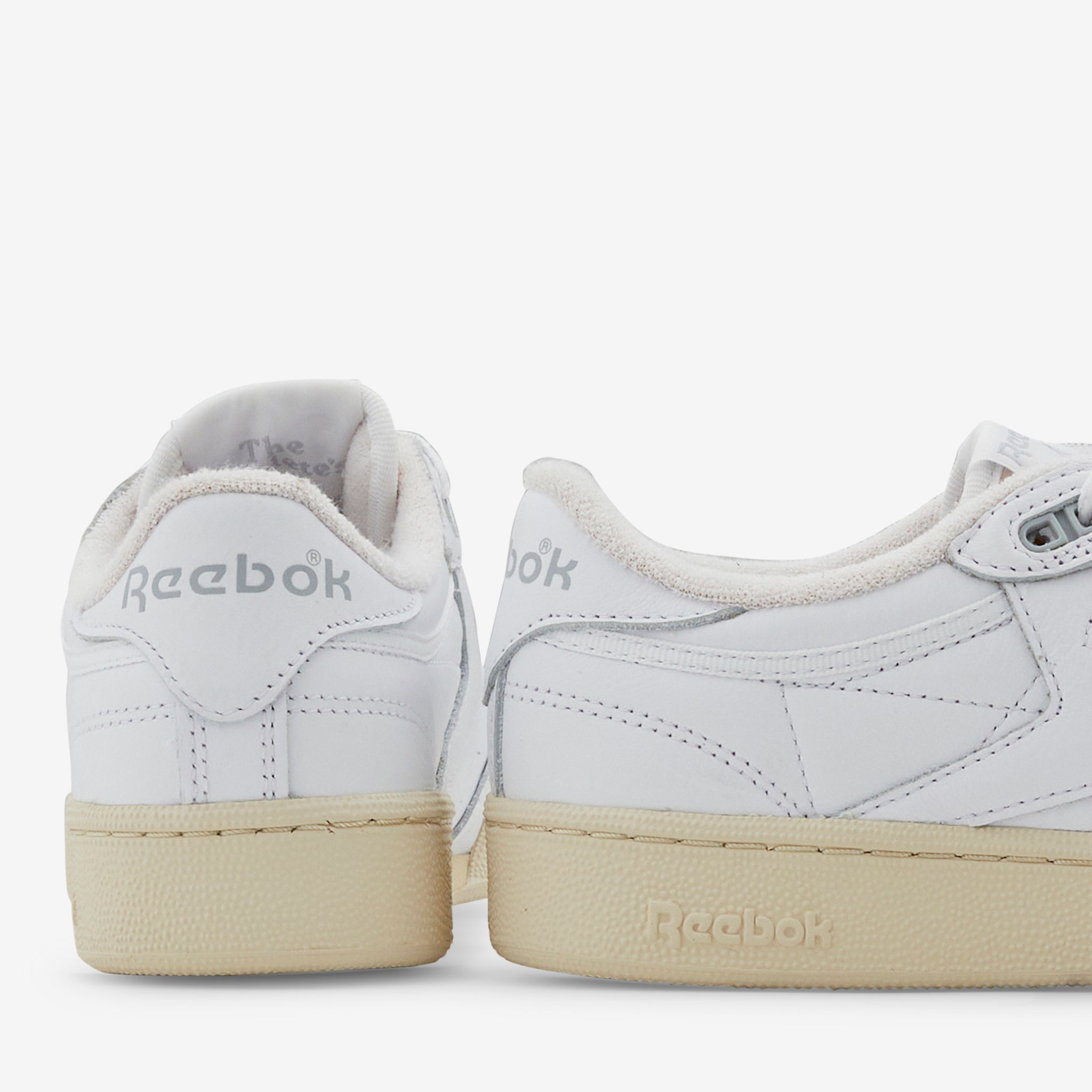 Reebok Club C 85 Vintage Sneakers in White, Pure Grey & Paper White - Classic Comfort for Casual Wear & Everyday Style