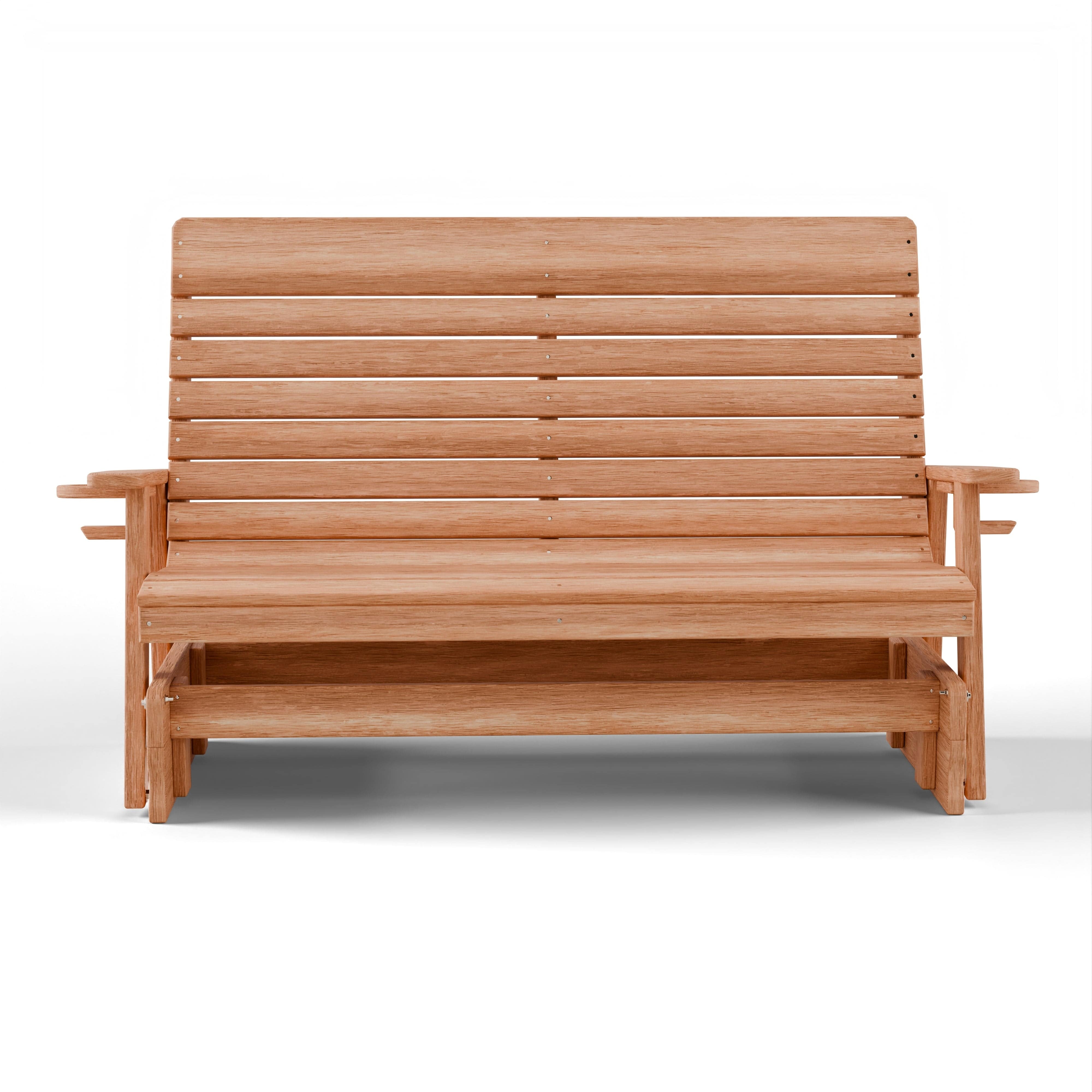 Keystone Amish Co. Salem Pressure Treated Porch Glider - Outdoor Patio Swing for Garden, Deck, Backyard Relaxation & Porch Decor