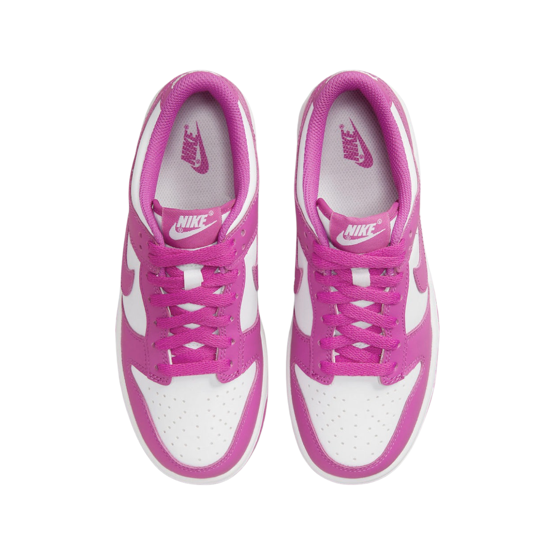 Nike Dunk Low PS Active Fuchsia Sneakers for Kids - Stylish & Comfortable for School, Sports & Everyday Wear