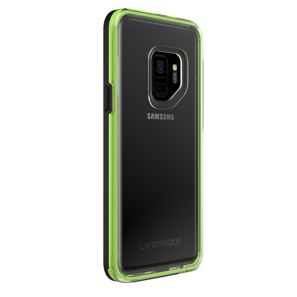 LifeProof Slam Waterproof Case for Samsung Galaxy S9 - Black Lime | Shockproof & Drop Protection | Perfect for Outdoor Adventures & Daily Use