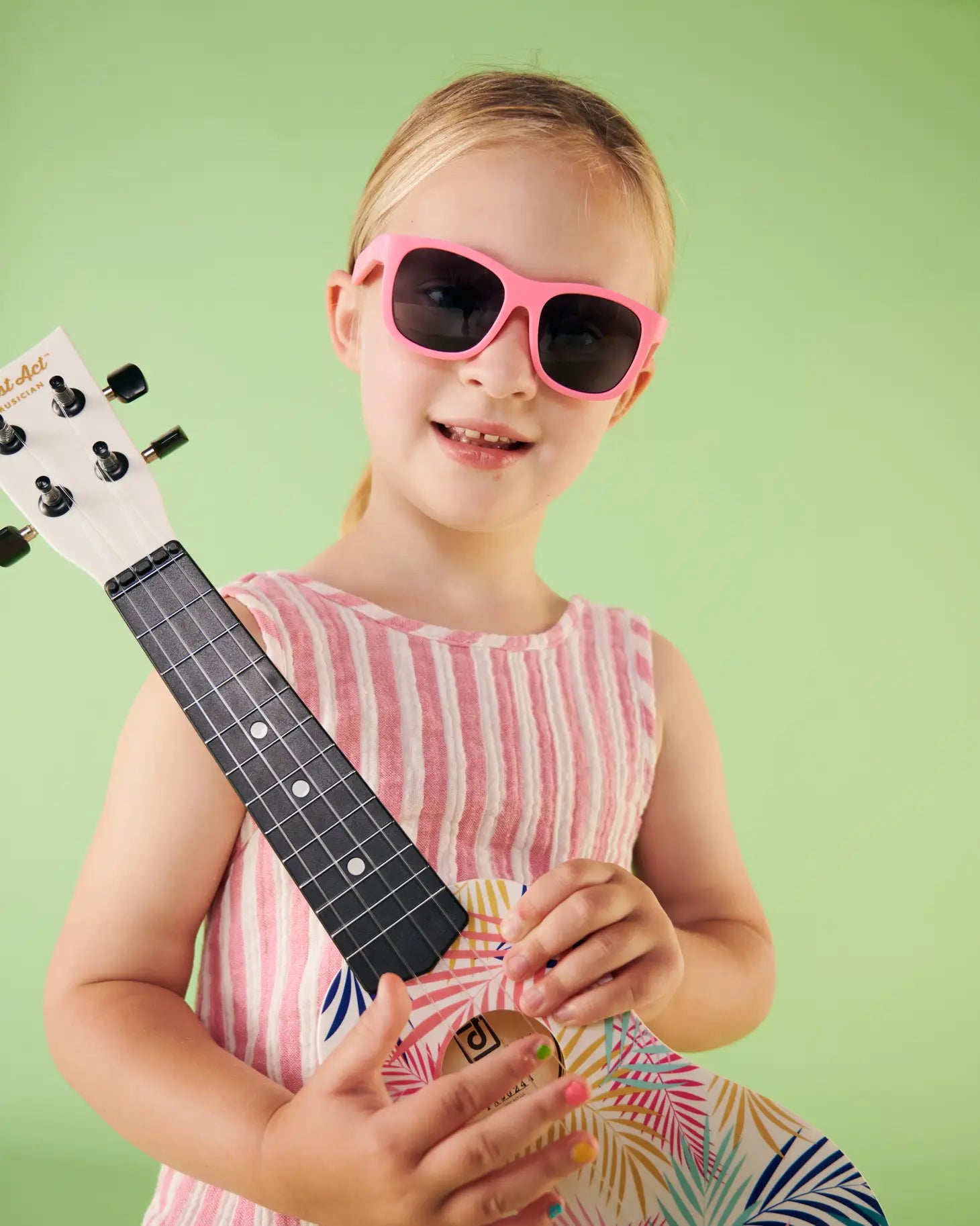 Think Pink Navigator Babiators Sunglasses for Kids – UV Protection, Stylish & Durable – Perfect for Beach, Outdoor Play & Travel