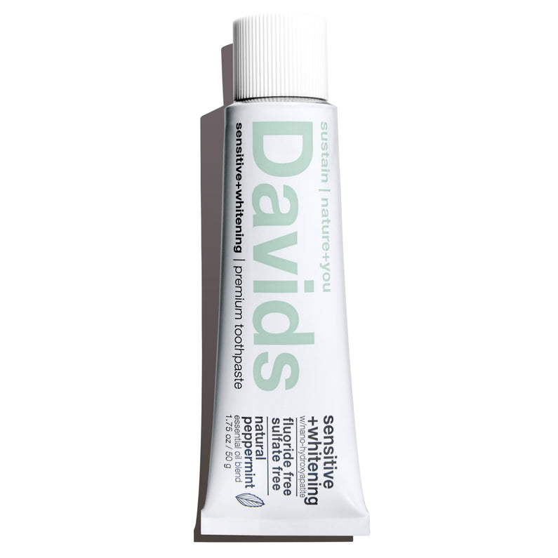 David's Travel Size Premium Toothpaste - Mint Fresh Breath, TSA Approved for Airplane Carry-On, Perfect for Camping & Vacation