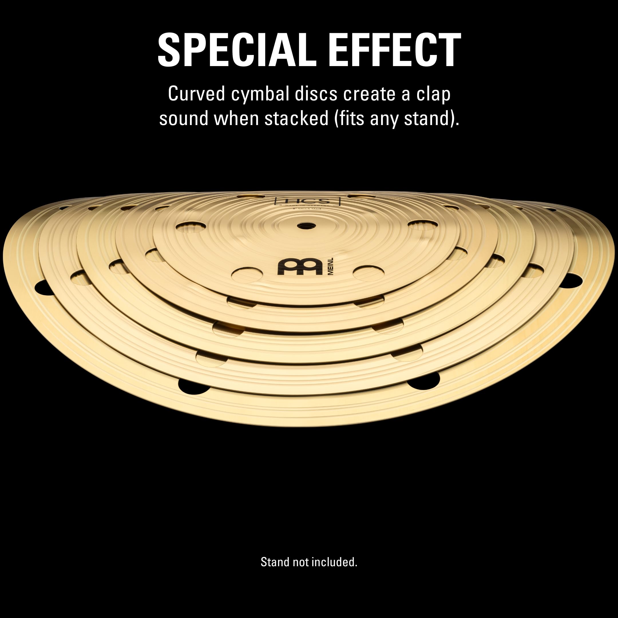 Meinl HCS 5-Piece Smack Stack Cymbal Pack (8