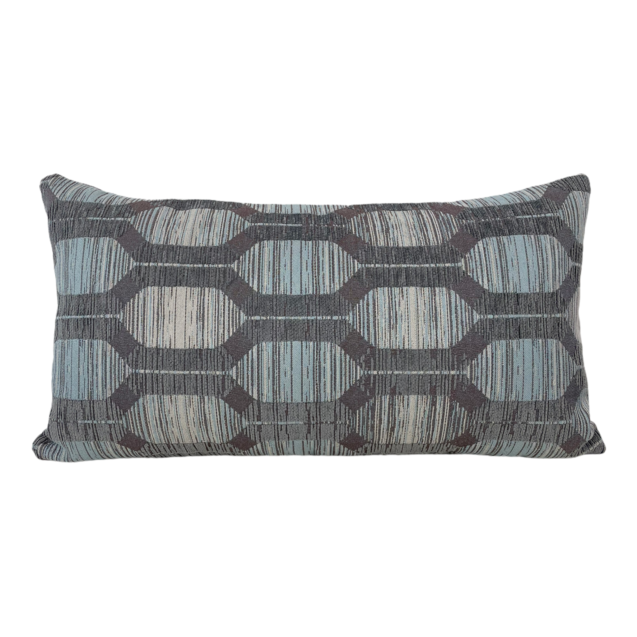Premium Tandem Flannel Lumbar Pillow 12x22 Inches - Soft Support for Back Pain Relief - Perfect for Office Chairs, Car Seats, and Home Decor
