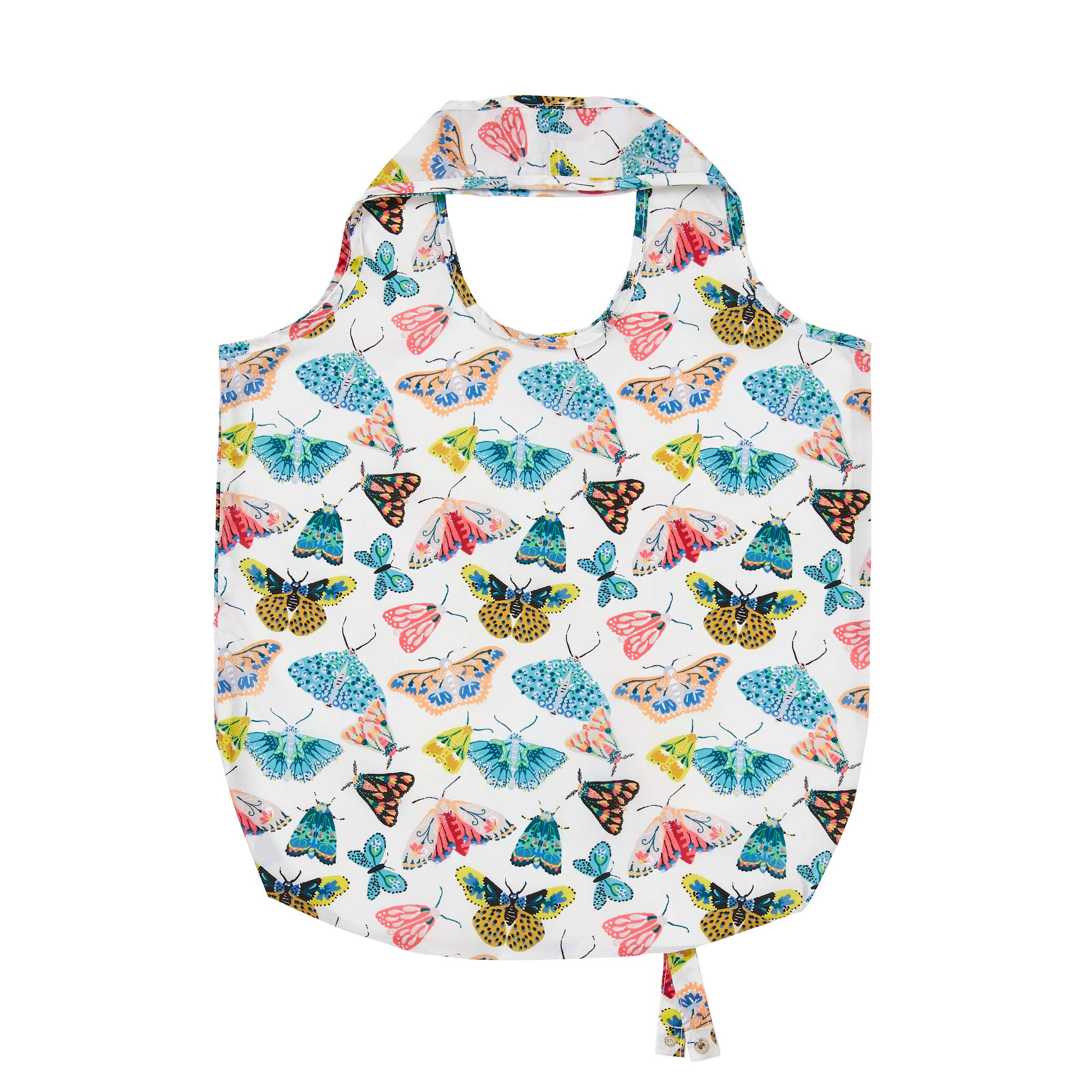 Ulster Weavers Butterfly House Foldable Tote Bag - Lightweight & Waterproof for Shopping, Beach, Travel & Picnics