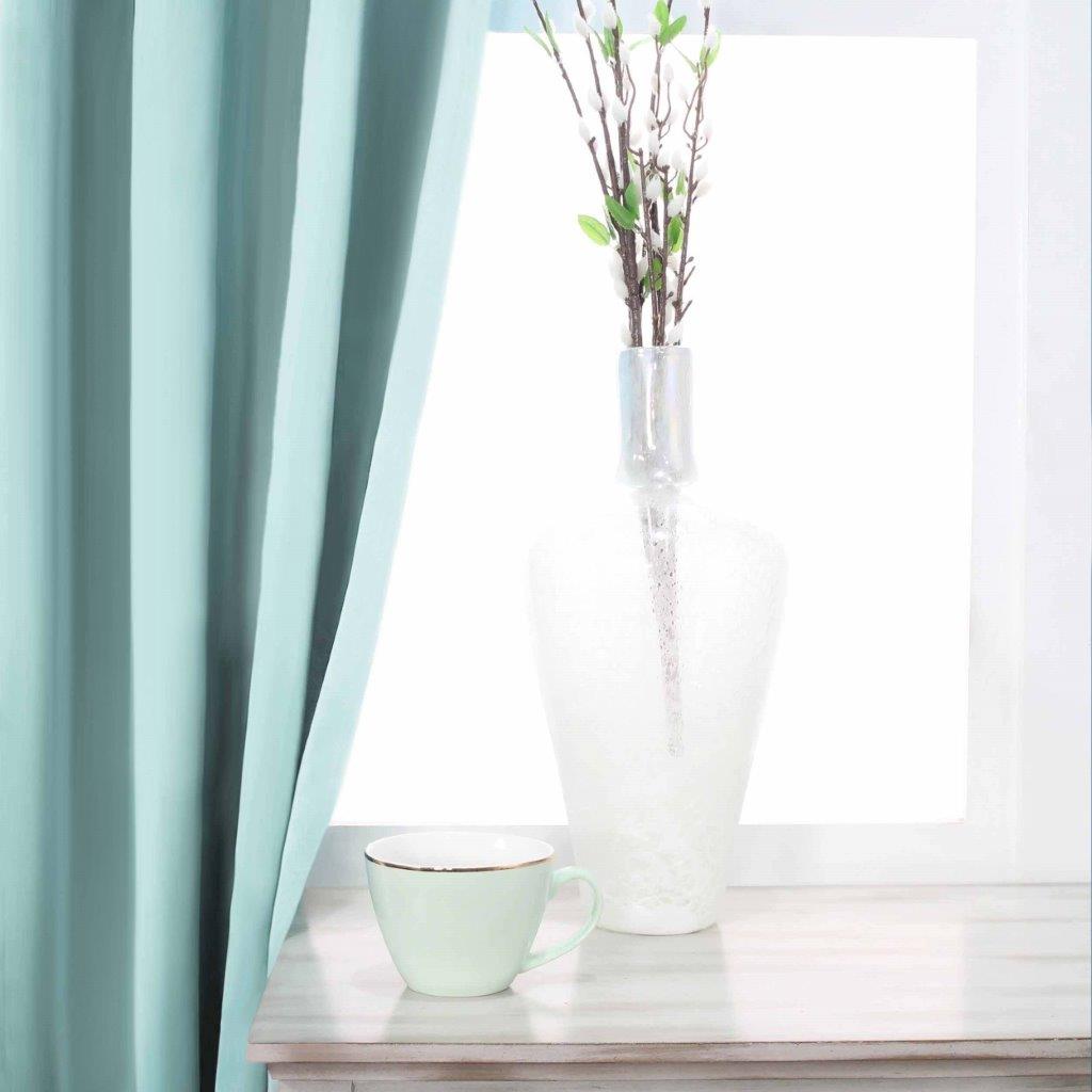 Blackout Curtains with Grommet Top - Solid Classic Modern Window Treatment for Bedroom & Living Room - Noise Reducing & Energy Saving