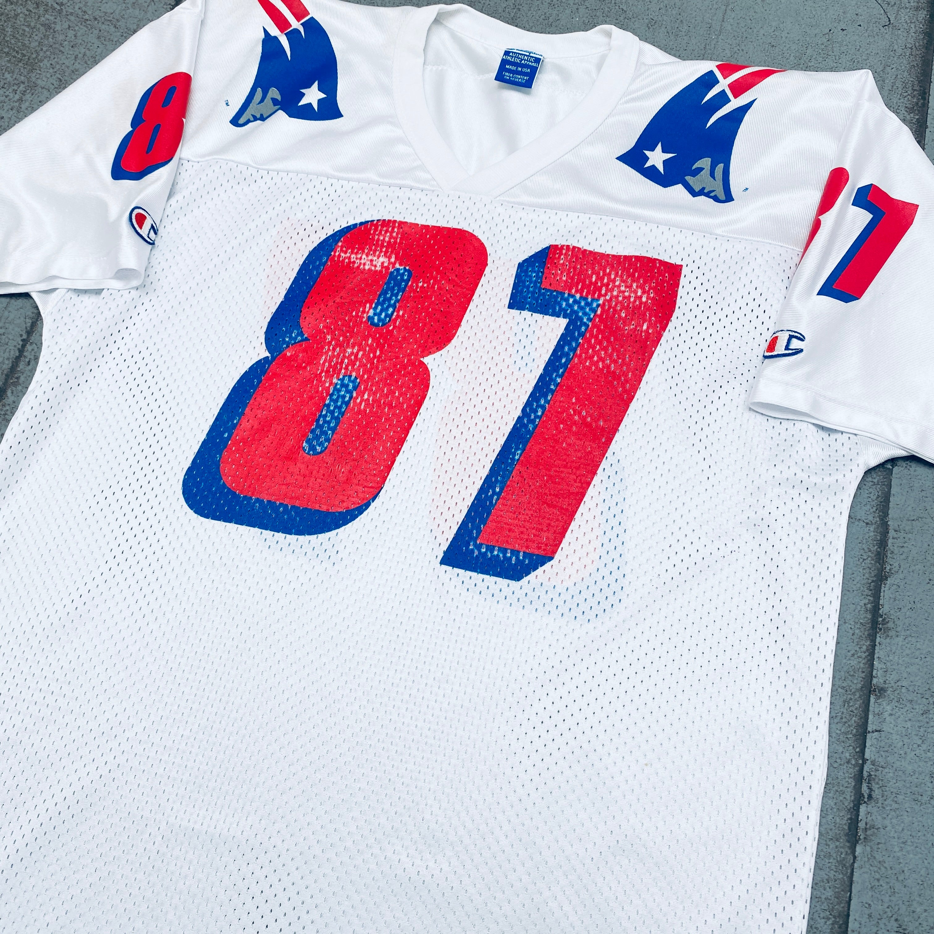 Authentic New England Patriots Ben Coates 1996/97 (Large) NFL Jersey - Perfect for Game Day, Collecting & Patriots Fan Gifts