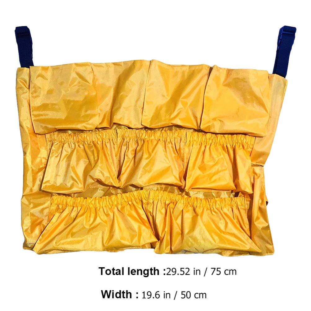 Heavy Duty Trash Bags - Extra Thick Large Garbage Bags for Round/Square Cans - 50 Gallon Commercial Strength Bin Liners - Perfect for Home, Office, Restaurant & Outdoor Cleaning Supplies Organization
