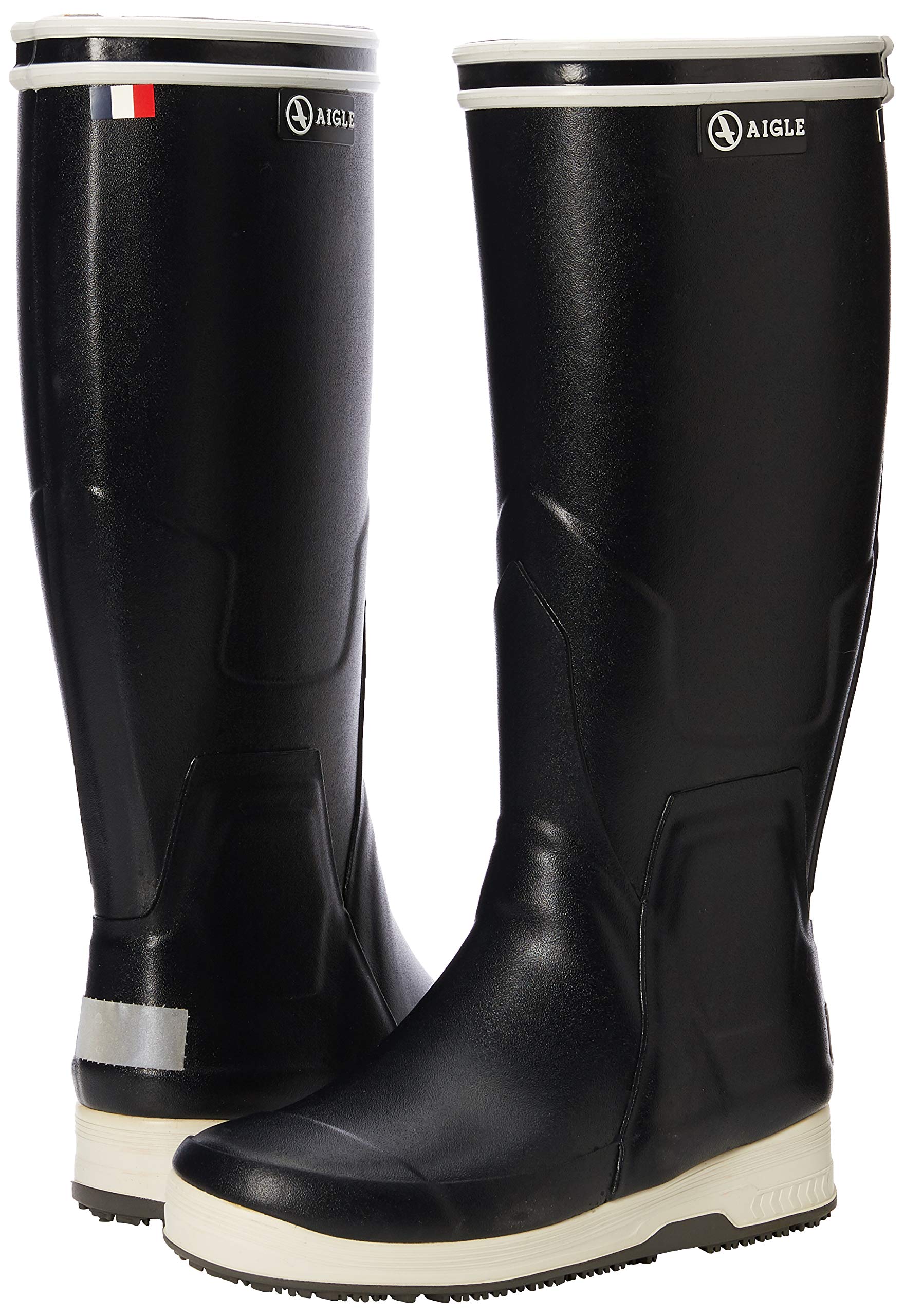 Aigle Men's Waterproof Work Wellington Boots - Durable Rubber Rain Boots for Outdoor, Farming & Gardening - Slip-Resistant & Comfortable for All-Day Wear