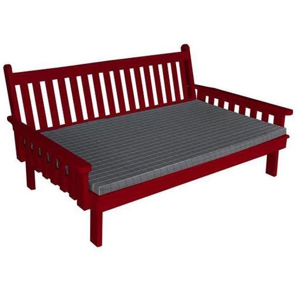 Yellow Pine Traditional English Daybed by A&L Furniture - Rustic Bedroom & Living Room Accent Piece for Cozy Home Decor