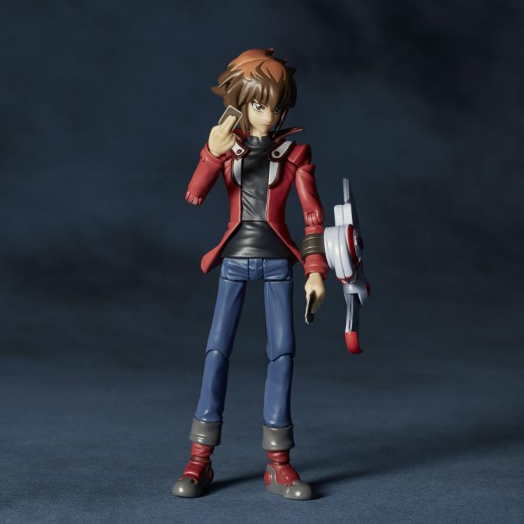 Amazing Yamaguchi Revoltech Figure Judai Yuki (Jaden Yuki) NR019 - Highly Articulated Anime Action Figure for Collectors - Perfect for Display, Photography, and Yu-Gi-Oh! GX Fans