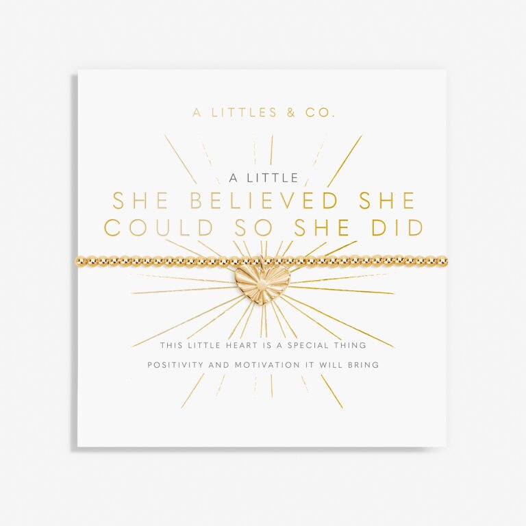 She Believed She Could
