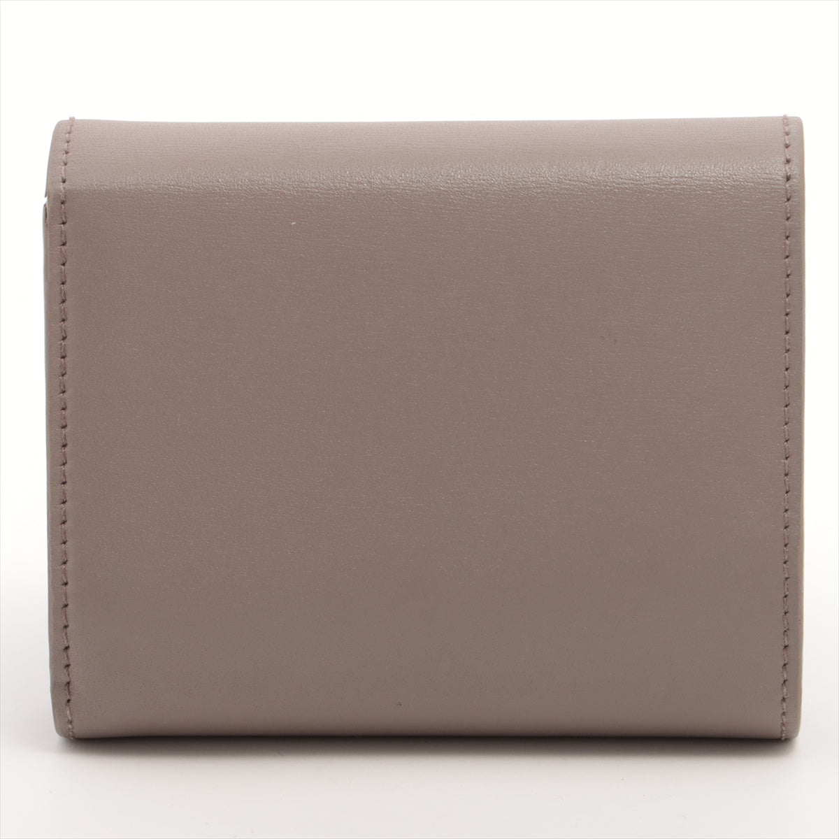 Celine Triomphe Grey Compact Wallet for Women | Luxury Leather Card Holder | Perfect for Everyday Use, Travel & Gifting