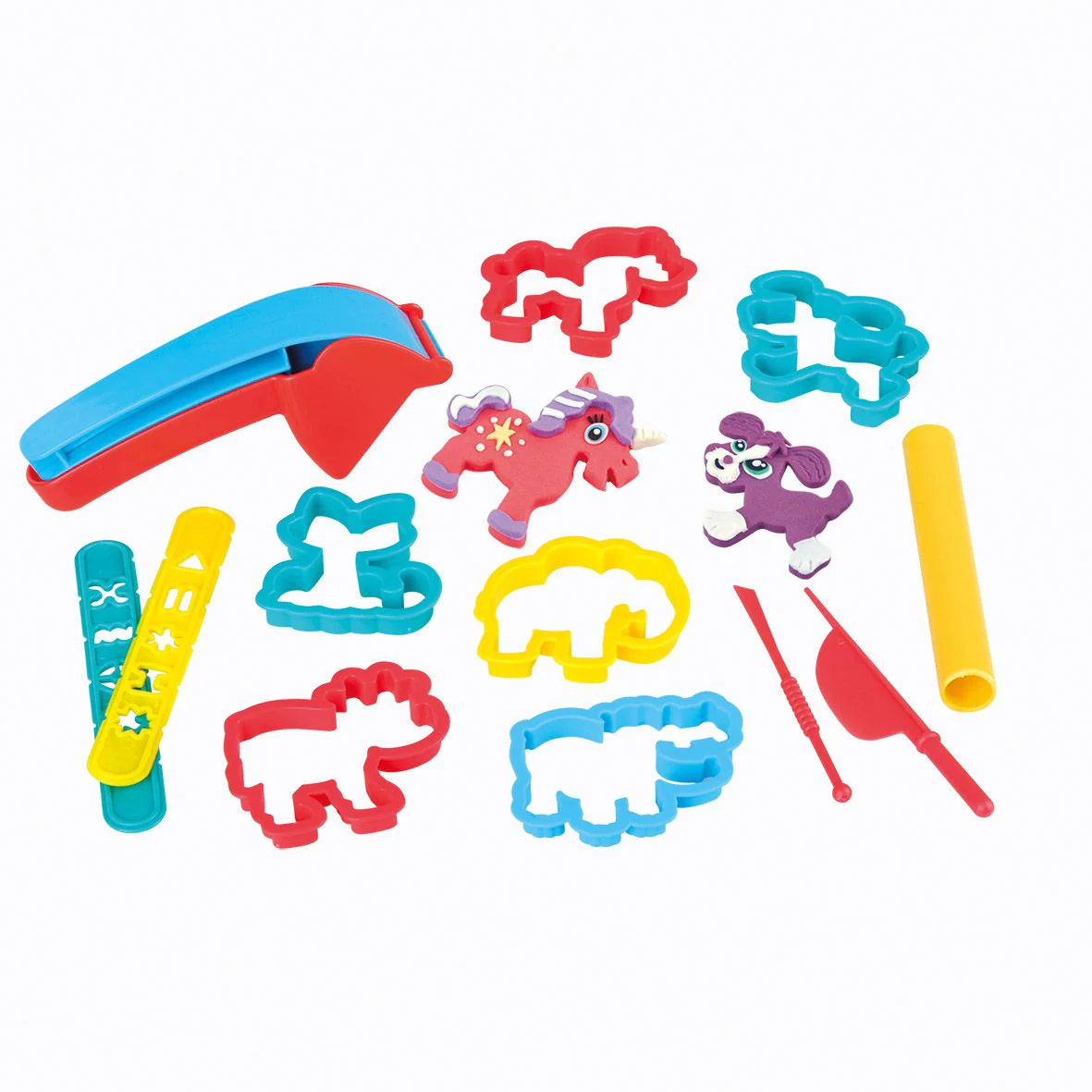 PlayGo Animal Dough Tool Pack - Fun & Creative Modeling Clay Set for Kids - Perfect for Arts, Crafts & Sensory Play at Home or School