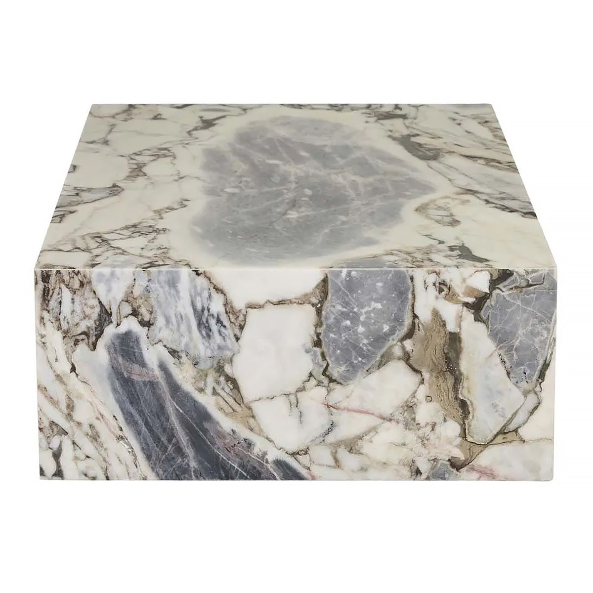 Elle Monument Coffee Table - Modern Living Room Centerpiece for Home Decor & Stylish Furniture