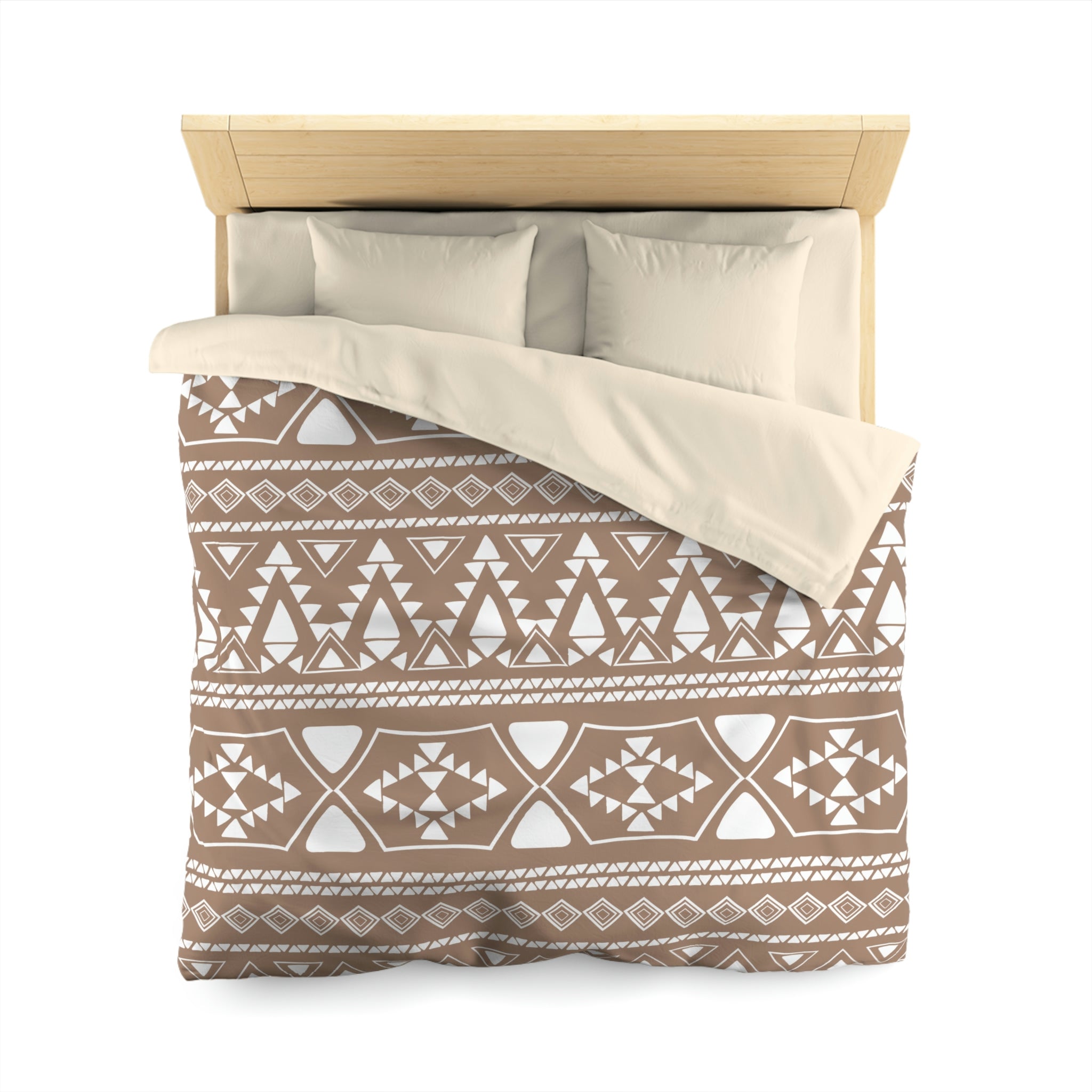 Southwestern Desert Sand Duvet Cover - Soft Microfiber Polyester Comforter Cover Set for Bedroom - Perfect for Boho & Western Style Home Decor