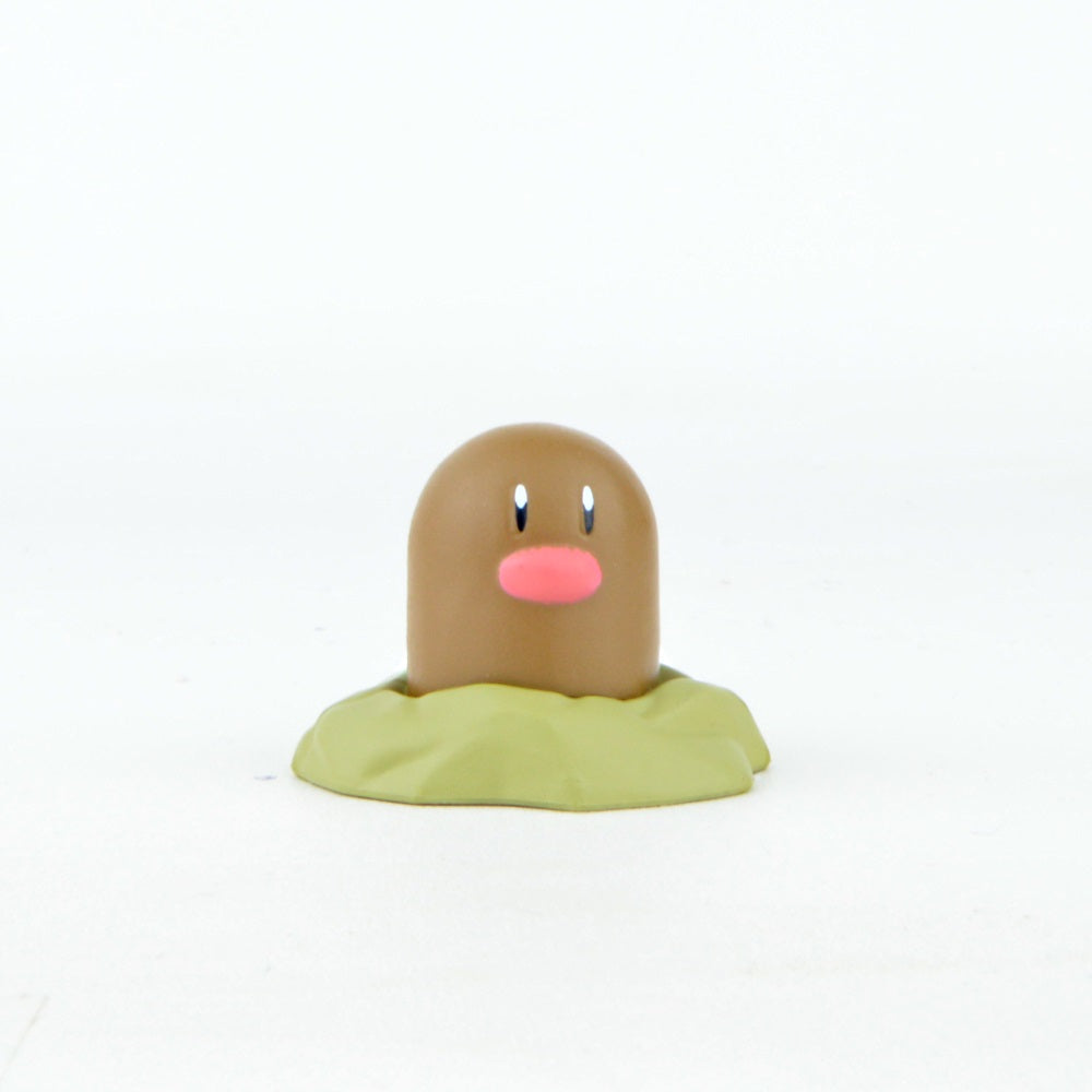 Pokemon Dig A Hole Mascot Bandai 2 Inch Mini Figure - Collectible Toy for Kids, Gift for Pokemon Fans, Perfect for Display & Play