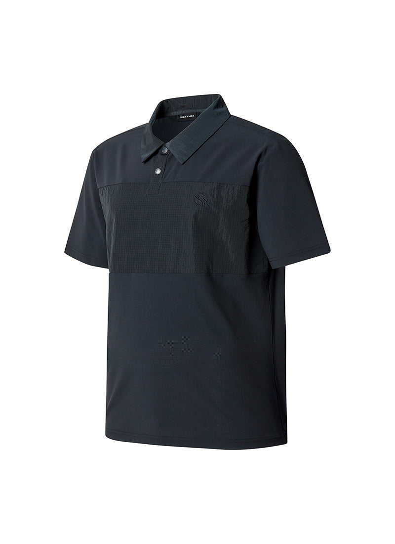 Magic Hole Polo Short Sleeve Shirt for Men - Breathable Summer Golf & Casual Wear - Perfect for Outdoor Activities, Sports & Office