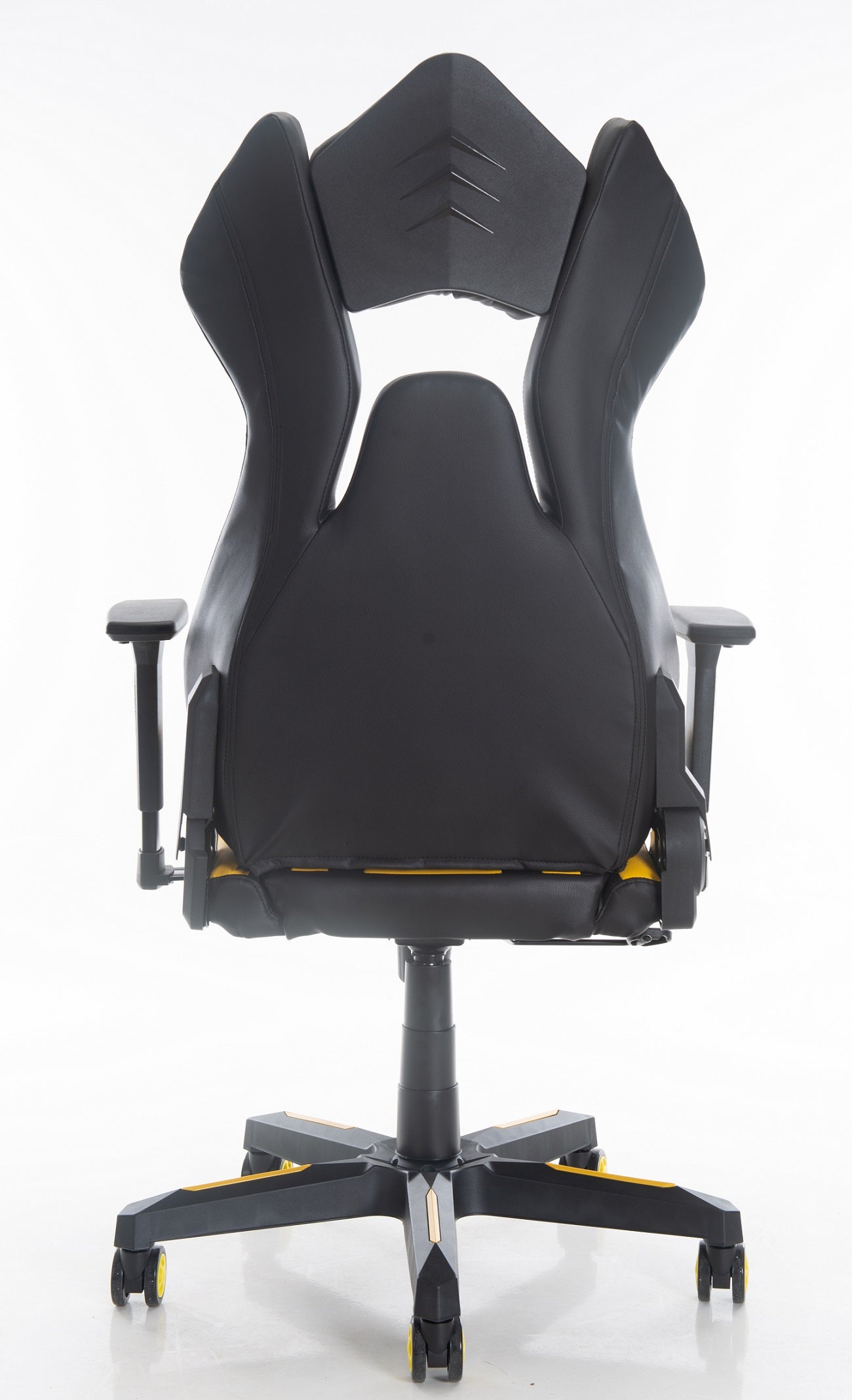PRO X Series 7901 Ergonomic Gaming Chair - Black & Yellow - High Back Racing Style with Lumbar Support for PC, Console & Office Use