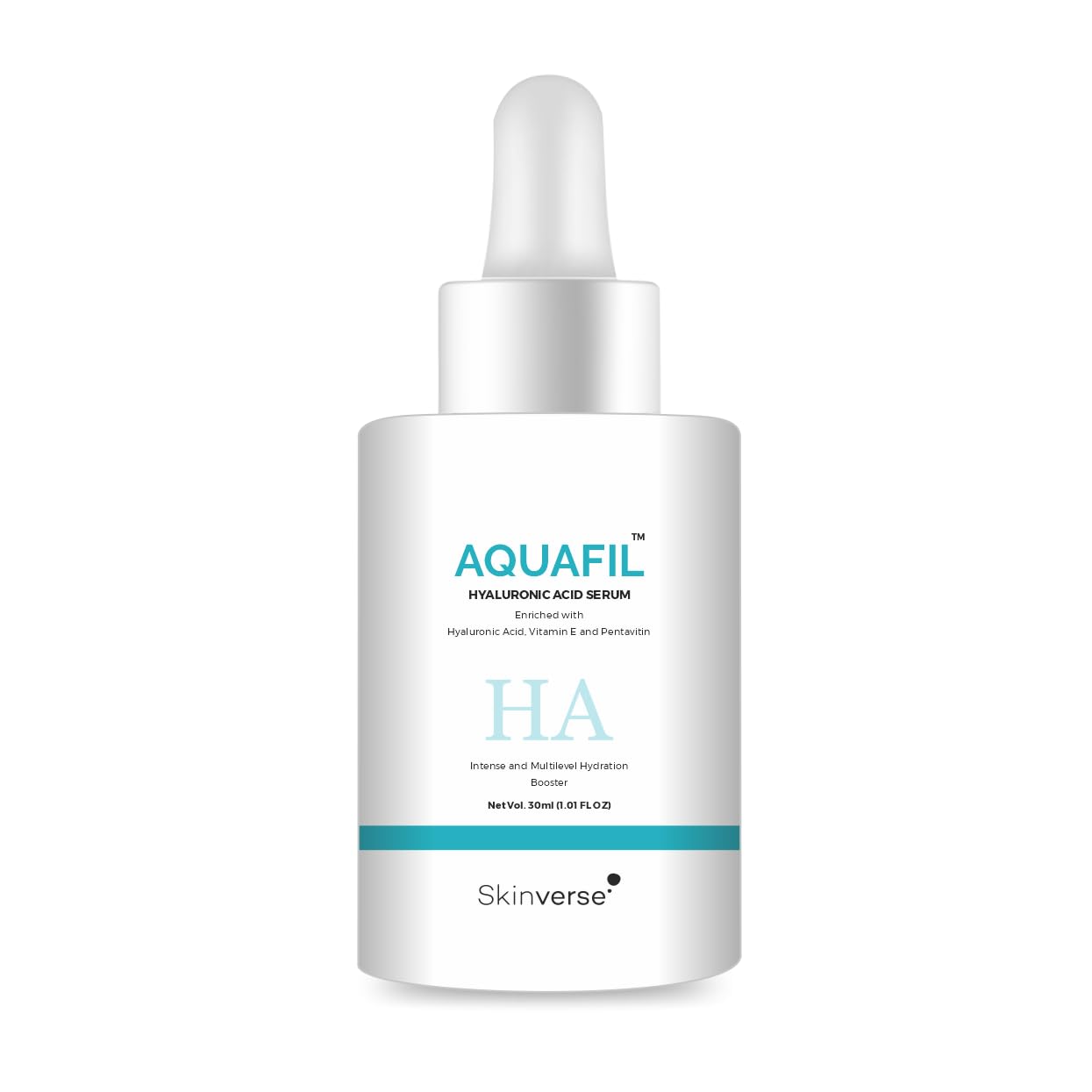 Skinverse Aquafil Serum - Hydrating & Anti-Aging Face Serum for Glowing Skin | Day & Night Moisturizer for Dry, Sensitive Skin | Perfect for Daily Skincare Routine & Travel