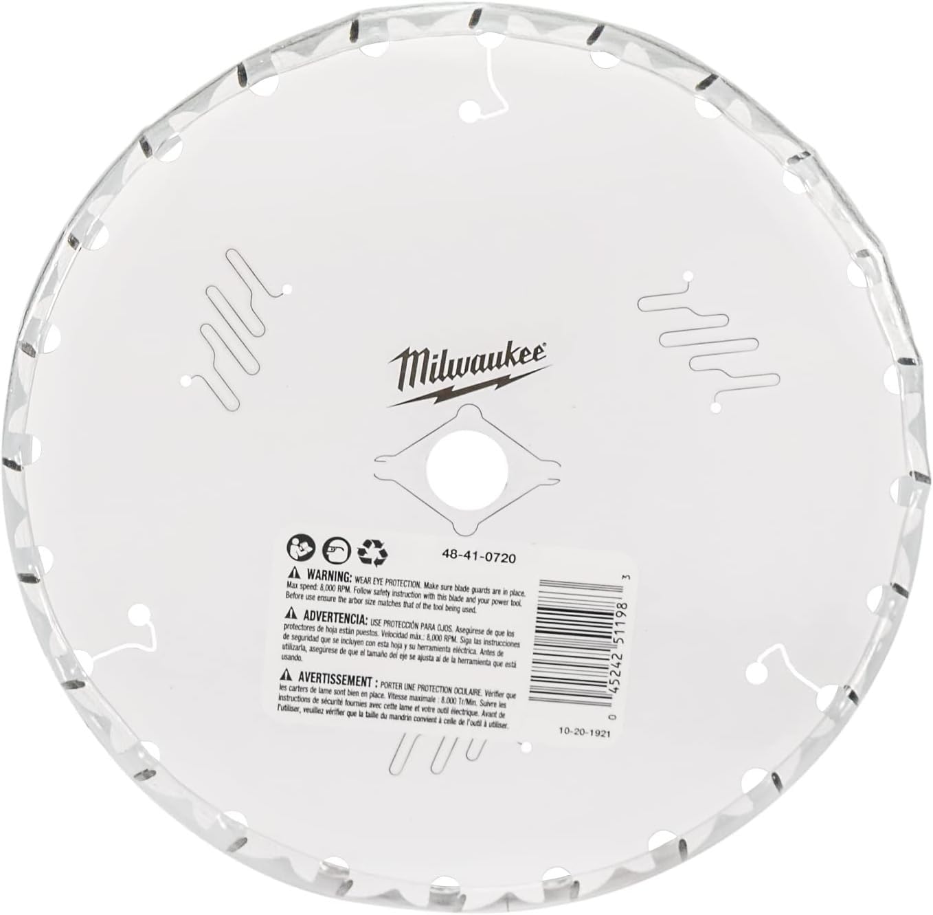 Milwaukee 7-1/4 Inch 24-Tooth Framing Circular Saw - Professional Woodworking & Construction Tool for Framing, Deck Building & DIY Projects