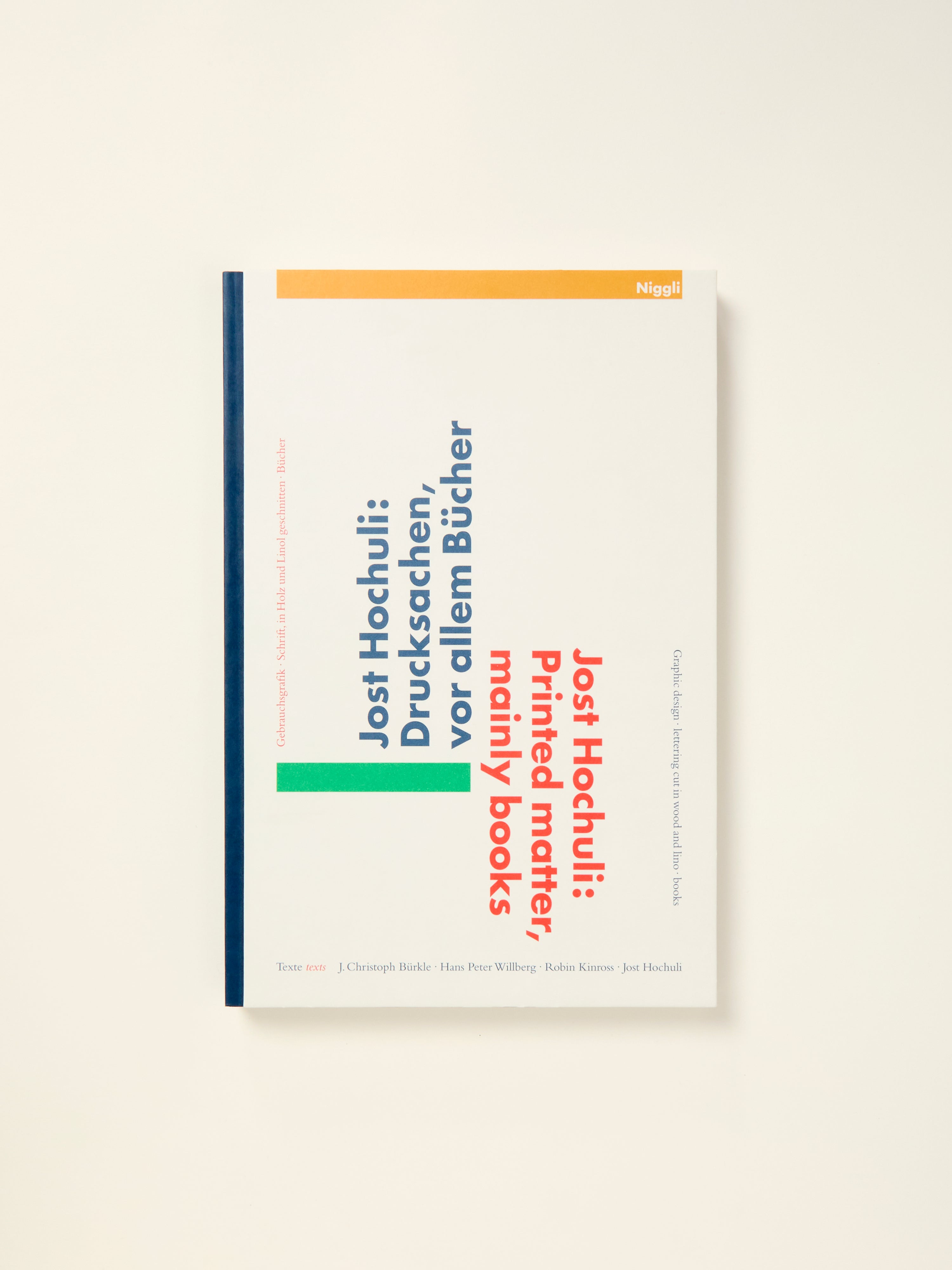 Jost Hochuli: Printed Matter, Mainly Books - Essential Guide to Typography & Book Design for Graphic Designers & Publishers | Perfect for Creative Projects & Professional Reference
