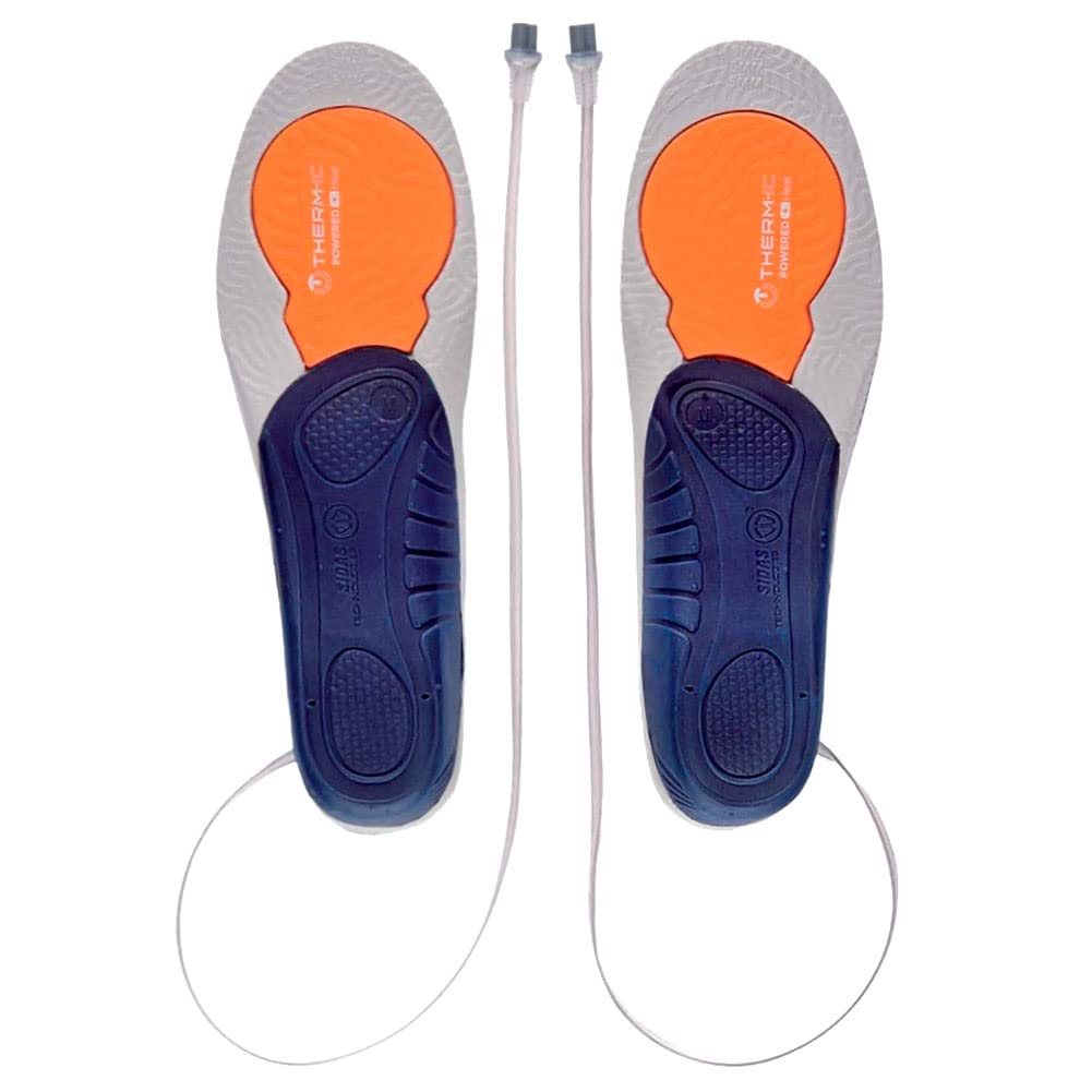 Therm-ic Heat 3D Insoles for Men - Self-Warming Foot Warmers for Winter Hiking, Skiing & Cold Weather Outdoor Activities