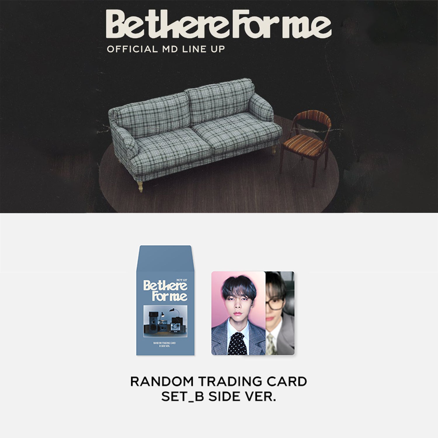 NCT 127 Winter Album 'Be There For Me' Official Trading Card Merchandise - Perfect for K-Pop Collectors, Fan Gifts & Memorabilia Displays