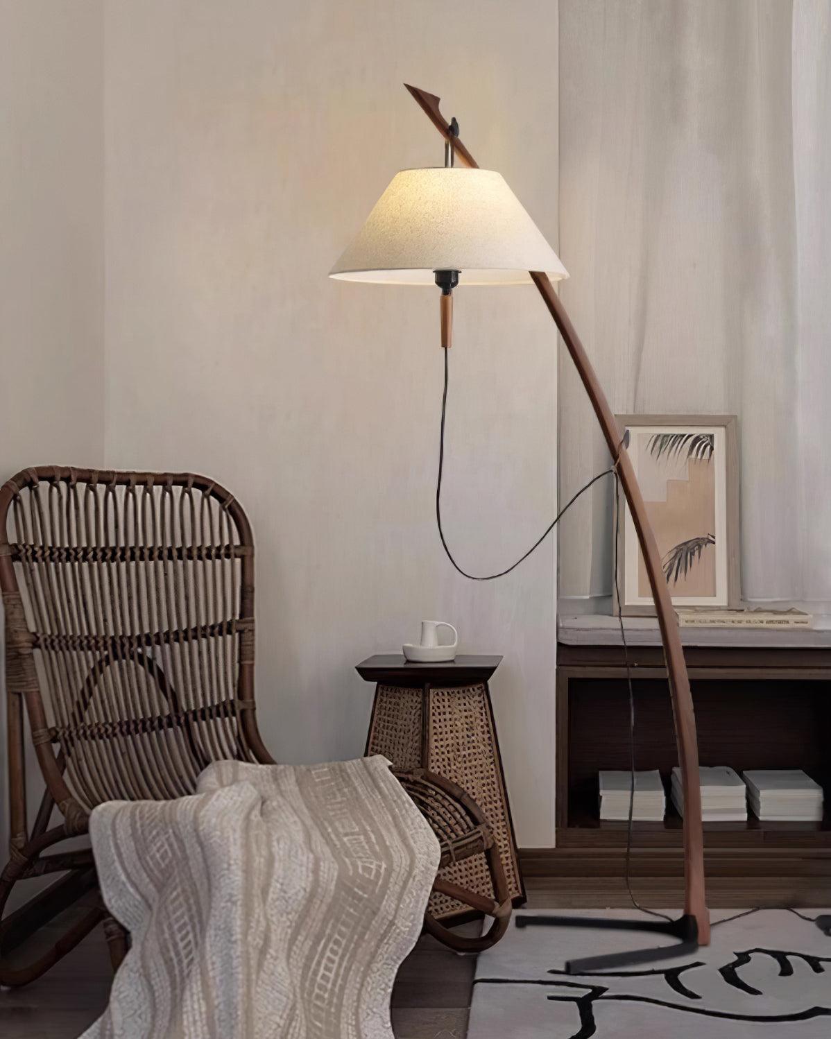 Dornstab Modern Floor Lamp - Adjustable LED Standing Light for Living Room, Bedroom & Office - Warm White & Cool White Dimmable Reading Light - Perfect for Home Decor, Study & Relaxation