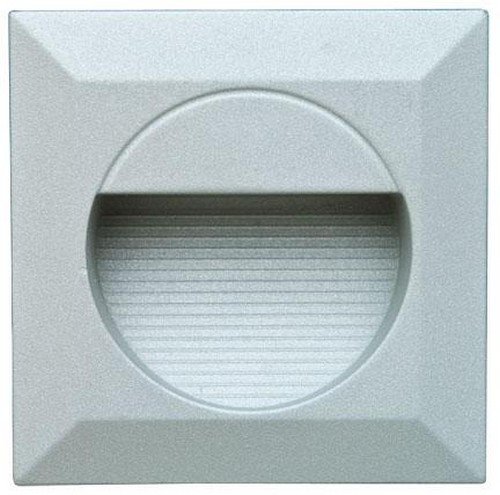 LV-LED20/B Square LED Step Light - 1.2W 12V Low Voltage Green Finish for Stairs, Pathways & Outdoor Safety Lighting
