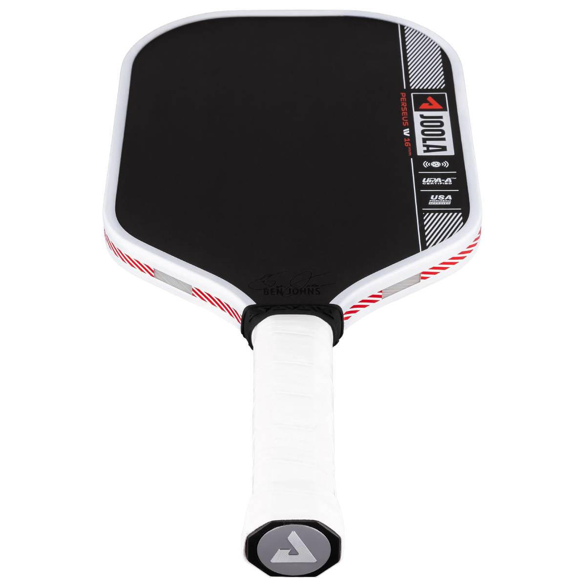 JOOLA Ben Johns Perseus Pro IV Pickleball Paddle - Premium Carbon Fiber Surface for Power & Control - Perfect for Tournament Play & Competitive Pickleball Matches