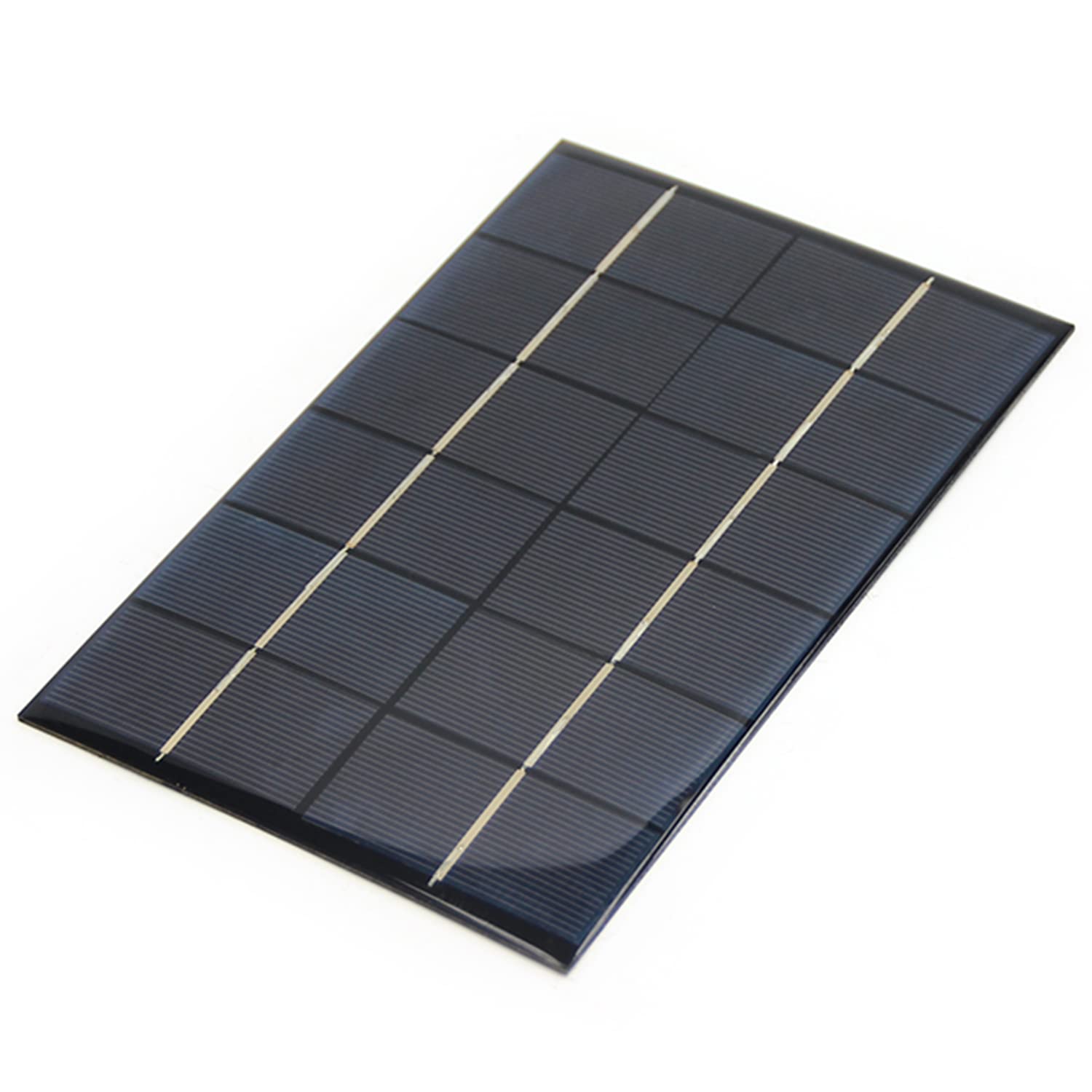 Fielect 6V 4.2W Mini Solar Panel Charger - Polysilicon Solar Epoxy Cell for DIY Solar System Kit (200x130mm) | Perfect for Outdoor Camping, RV, Boat & Emergency Power Supply